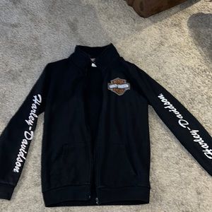 Women’s large Harley Davidson zip up.